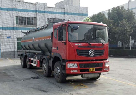 東風T5氣囊懸掛腐蝕性物品罐式運輸車圖片