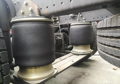 后懸架氣囊結構圖片